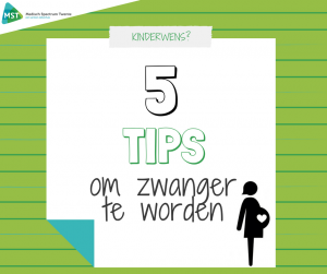 5 tips om zwanger te worden