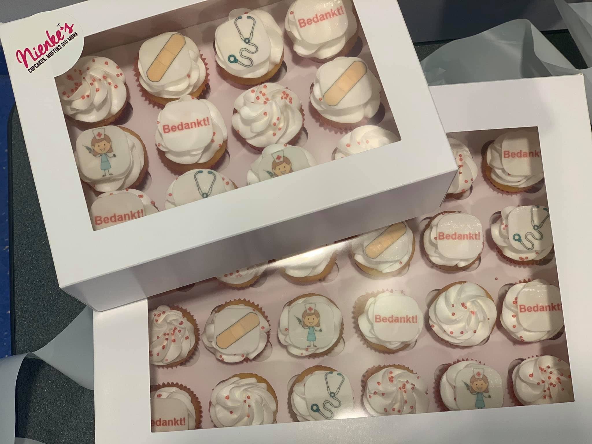 Cupcakes van patiënt